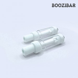 BooziBar 1ML 510 Thread CBD Round Nozzle Full Ceramic Cartridge
