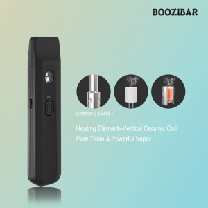 BooziBar 1ml 280 mAh Rechargeable And Preheatable Disposable CBD Vape Pen