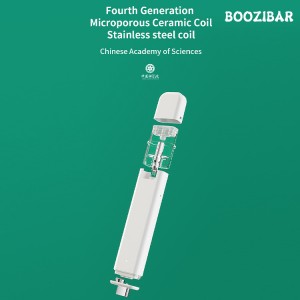 BooziBar1ML 350mAh Disposable CBD Vape Pen With High Quality Stainless Steel Coil