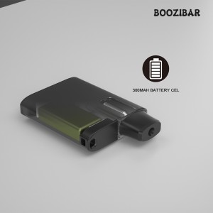 BooziBar 2 ML Disposable Square CBD With Push Button Adjustable Airflow